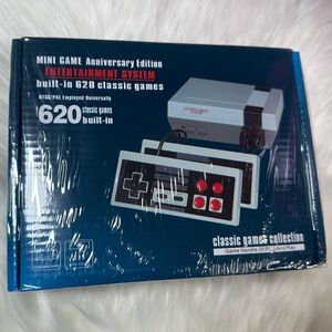 Mini Game Anniversary Edition Console - Black and Gray